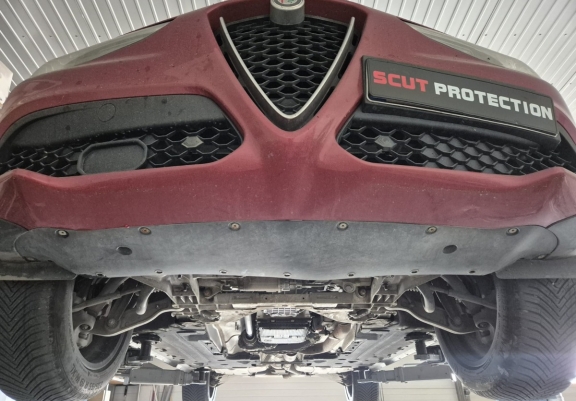 Unterfahrschutz für Motor der Marke Alfa Romeo Stelvio