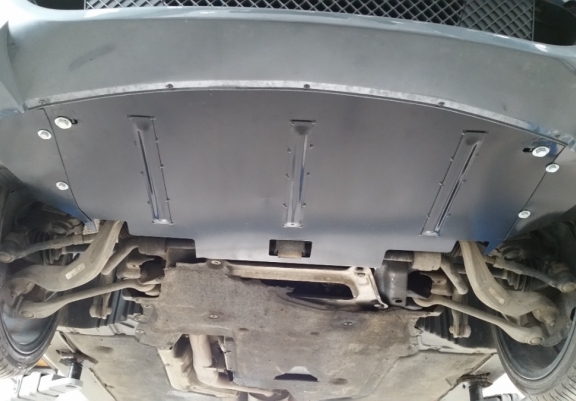 Unterfahrschutz für Motor der Marke BMW Seria 5 E60/E61 mit serienmäßige Frontstoßstange