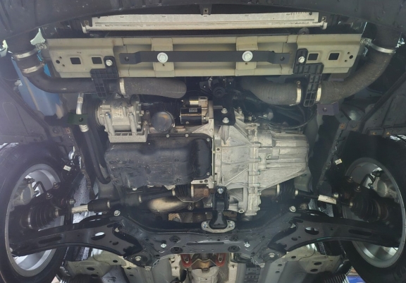 Unterfahrschutz für Motor der Marke Baic Beijing X35