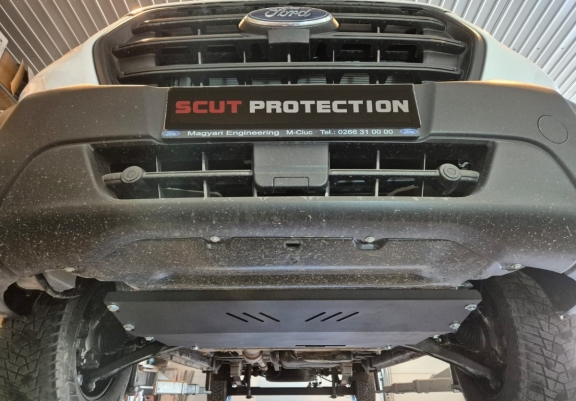 Aluminium Unterfahrschutz für Motor der Marke Ford Transit FWD