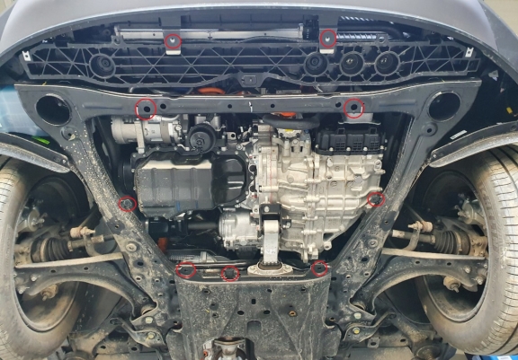 Unterfahrschutz für Motor der Marke Kia Sportage