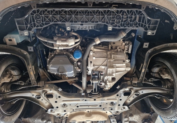 Unterfahrschutz für Motor der Marke Hyundai i20