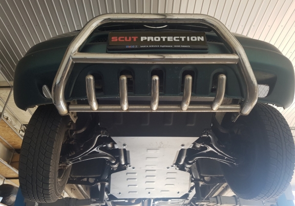 Unterfahrschutz für Motor der Marke Mercedes ML W163