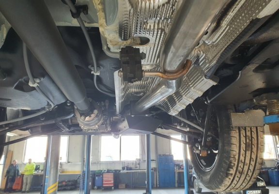 Stahlschutz für AGR-Ventil der Marke  Dacia Duster