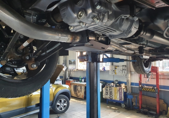 Stahlschutz für AGR-Ventil der Marke  Dacia Duster