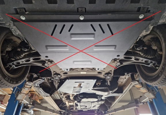 Unterfahrschutz für Katalysator/cat lock der Marke Renault Master 3