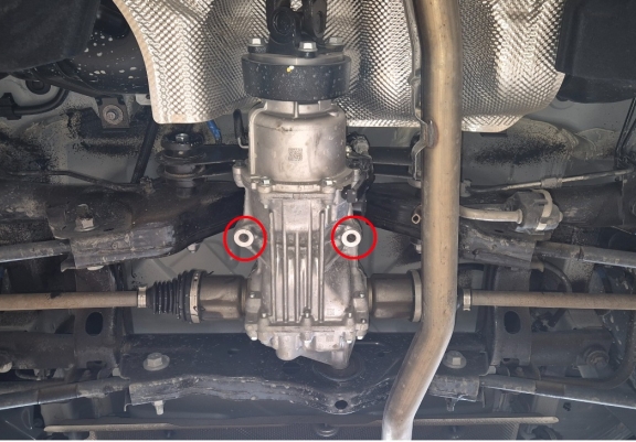 Aluminium Differentialschutz für Dacia Duster 4x4