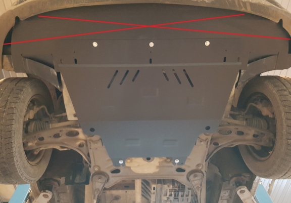 Unterfahrschutz für Motor der Marke Renault Trafic 2 (2011-2014)