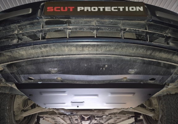Unterfahrschutz für Motor der Renault Vels Satis