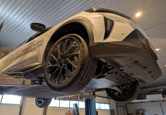 Unterfahrschutz für Motor der Marke Renault Scenic E-Tech