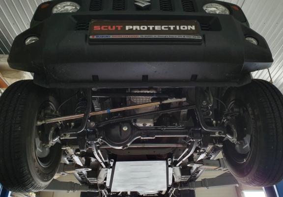 Stahl  Verteilergetriebe Schutz für  Suzuki Jimny - 3-türiges Modell