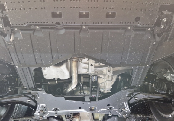 Unterfahrschutz für Motor und Getriebe aus Stahl für  Suzuki S-Cross