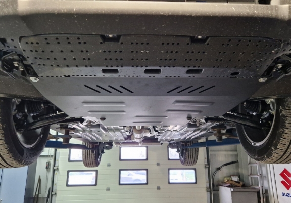 Unterfahrschutz für Motor und Getriebe aus Stahl für  Suzuki S-Cross