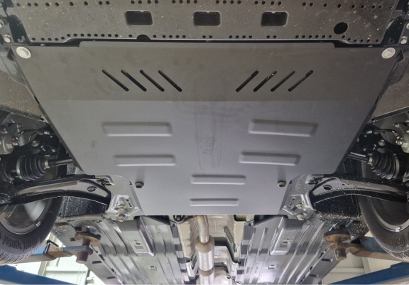 Unterfahrschutz für Motor und Getriebe aus Stahl für  Suzuki S-Cross