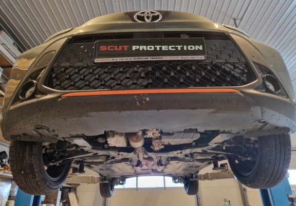 Unterfahrschutz für Motor der Marke Toyota Aygo X