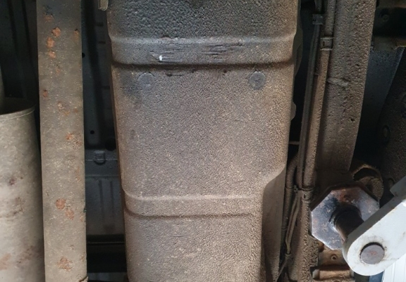 Stahschutz für Treibstofftank der Marke Fiat Fullback