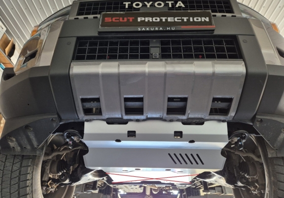 Kühlerschutz für unten aus Aluminium für Toyota Land Cruiser 250