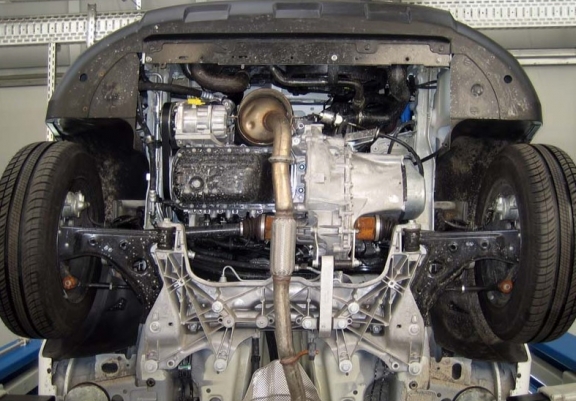 Unterfahrschutz für Motor der Marke Citroen Nemo