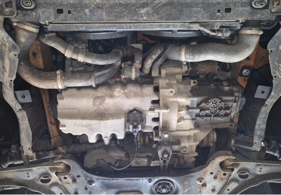 Unterfahrschutz für Motor der Marke VW Caddy