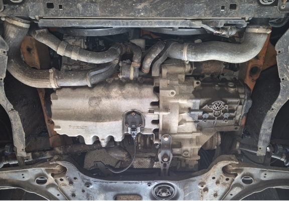 Unterfahrschutz für Motor der Marke VW Caddy