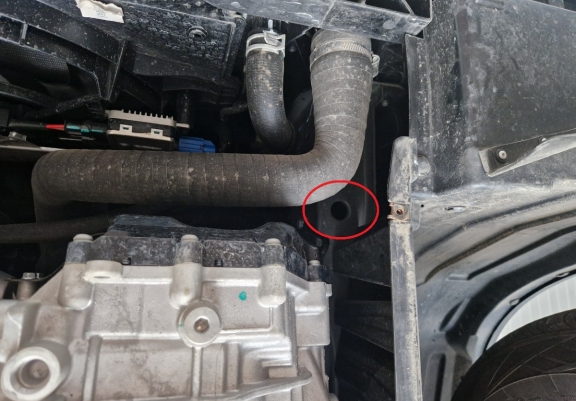 Unterfahrschutz für Motor der Marke Baic Beijing X75