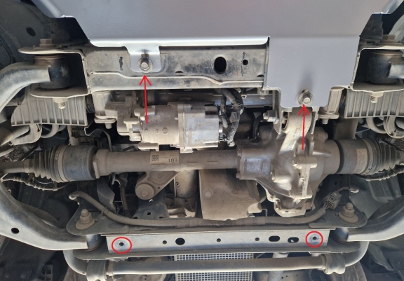 Aluminium Getriebe Schutz für  Ford Ranger Raptor