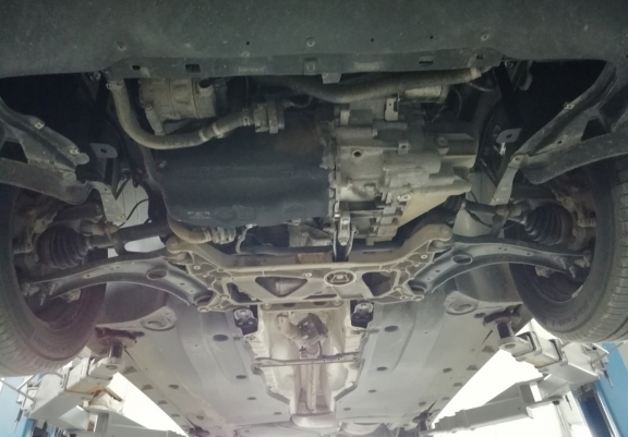 Unterfahrschutz für Motor der Marke Audi Q3