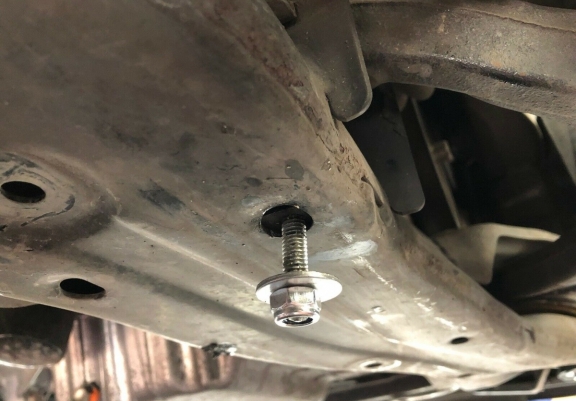 Unterfahrschutz für Motor und Getriebe aus Stahl für  Honda Accord