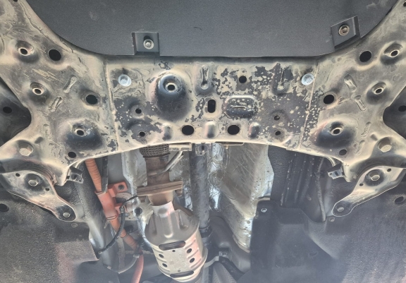 Unterfahrschutz für Katalysator/cat lock der Marke Hyundai Sante Fe