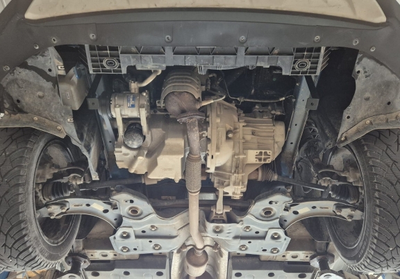 Unterfahrschutz für Motor der Marke MG ZS