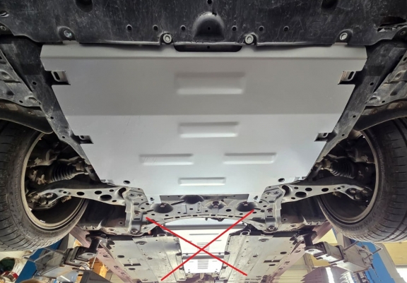 Aluminium Unterfahrschutz für Motor der Marke Suzuki Swace