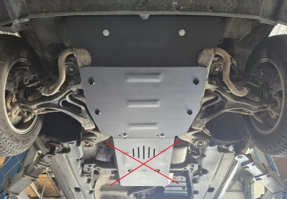 Unterfahrschutz für Motor der Marke Volkswagen Touareg 7L