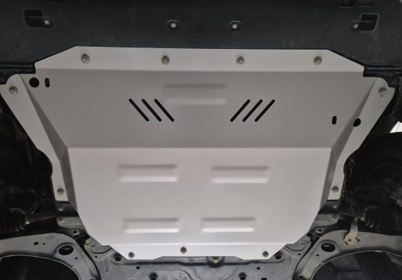 Aluminium Unterfahrschutz für Motor und Getriebe für den Ford Tourneo Custom PHEV