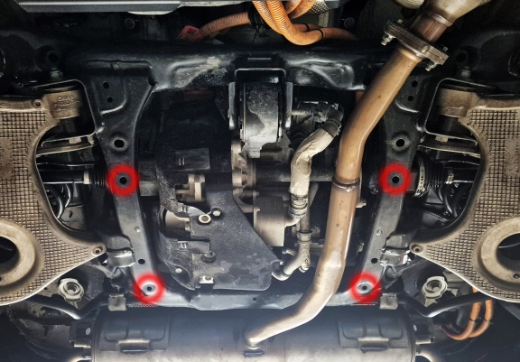 Stahl Differentialschutz für Chery Tiggo 9