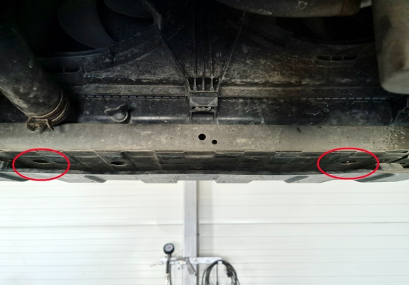 Aluminium Unterfahrschutz für Motor der Marke Mitsubishi Eclipse Cross
