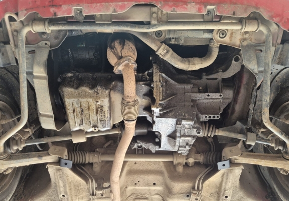 Unterfahrschutz für Motor der Marke Subaru Justy