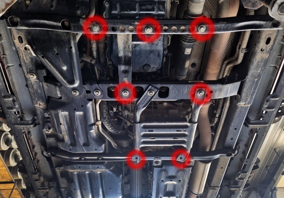 Getriebe schutz aus Stahl für Jeep Wrangler - JL