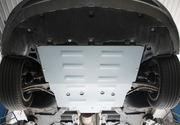 Aluminium Unterfahrschutz für Motor der Marke Mercedes B-Classe