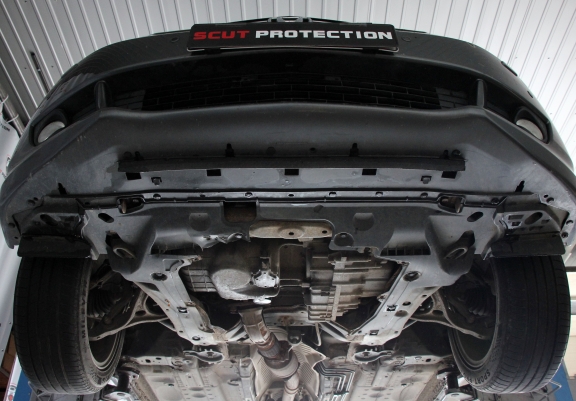Unterfahrschutz für Motor und Getriebe aus Stahl für  Honda Accord